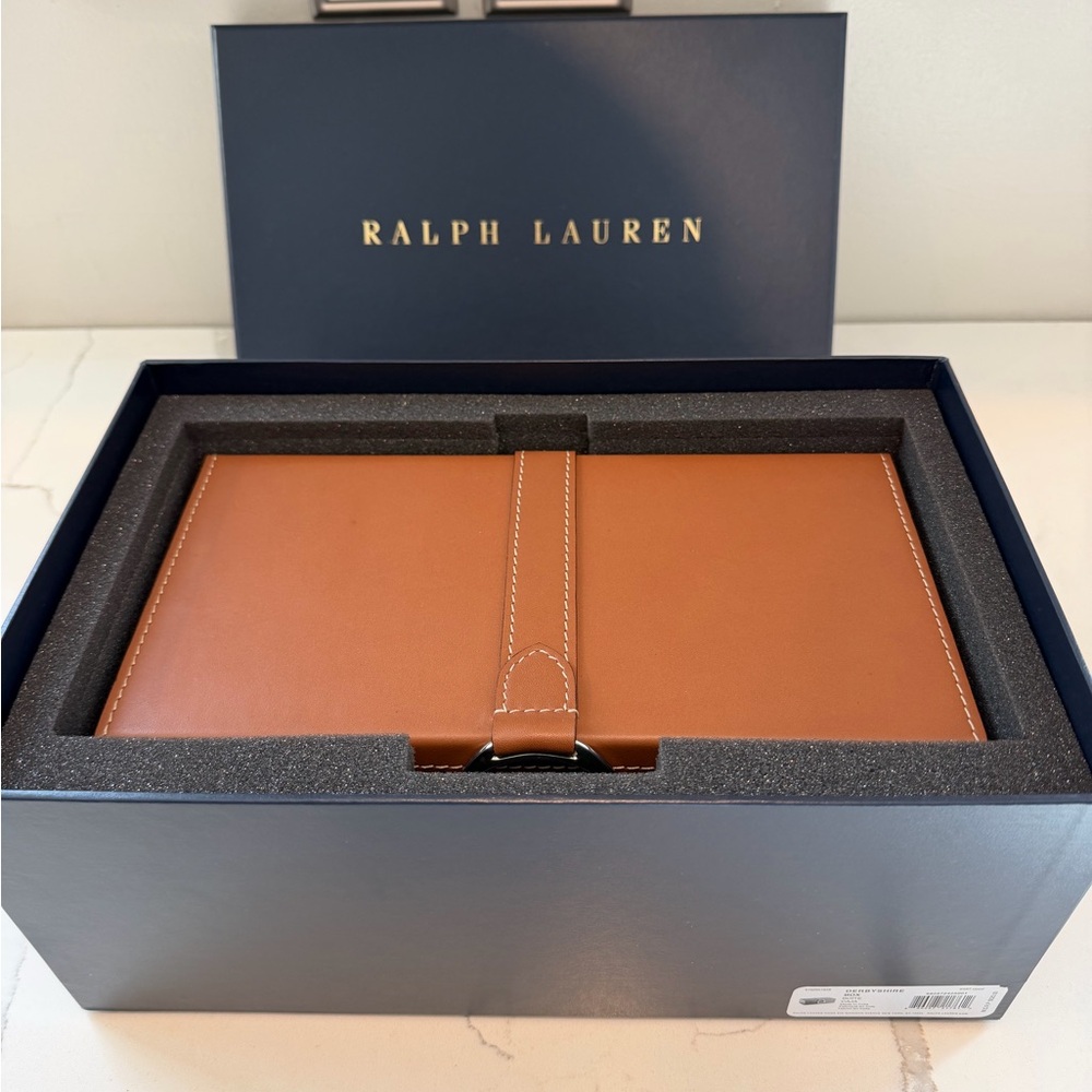 Ralph Lauren Derbyshire Leather Box